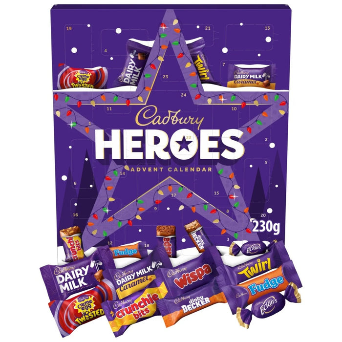 Cadbury Heroes Chocolate Advent Calendar 230g