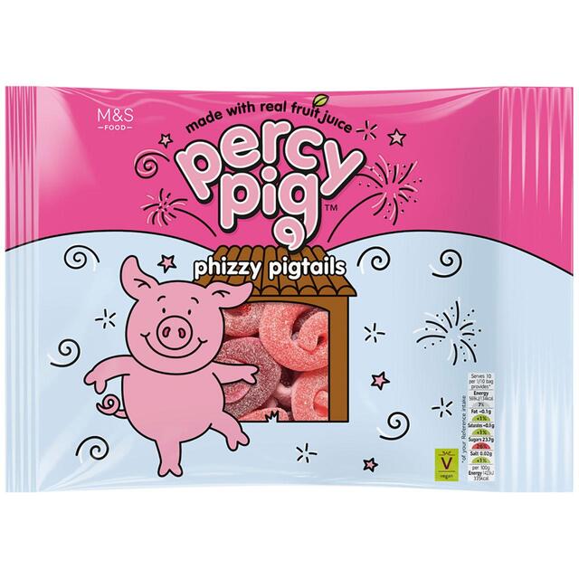 M&S Percy Pig Codini Phizzy 400g