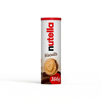 Tubo de galletas Nutella Chocolate y Hazelnut 166G