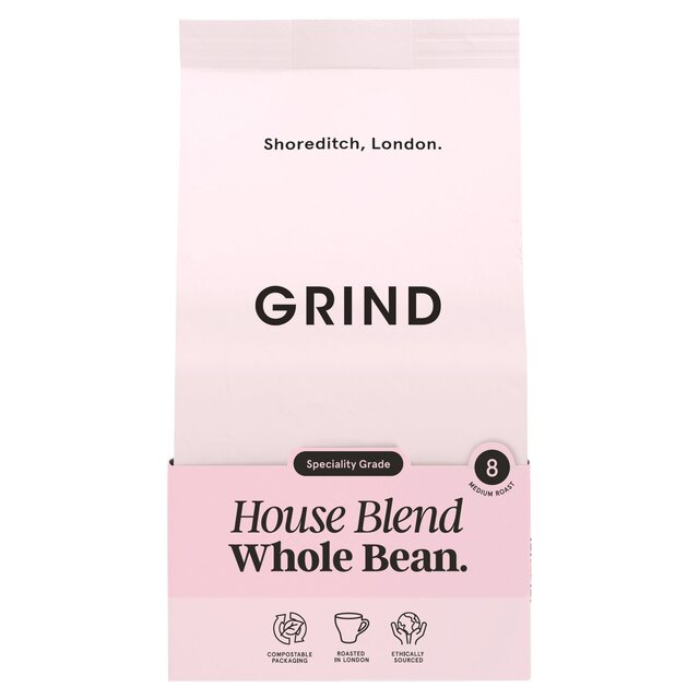 Grind Whole Bean Coffee House Blend 200g