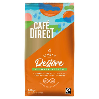 Cafedirect Fairtrade Lively asado Café 227 g