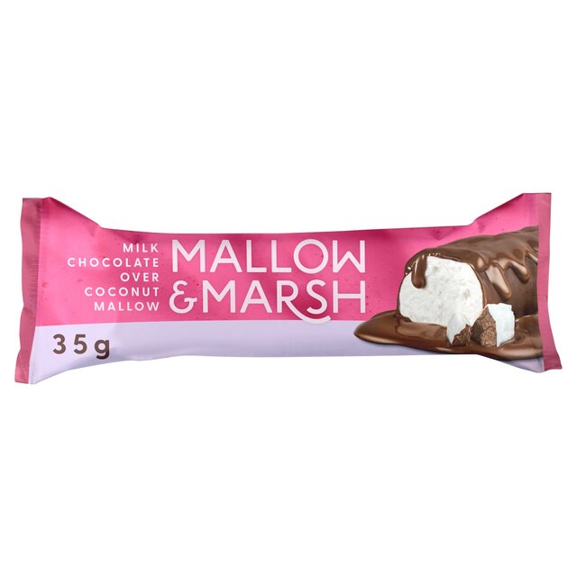 Mallow & Marsh Coconut Milk Chocolate Marshmallow Bar 35g