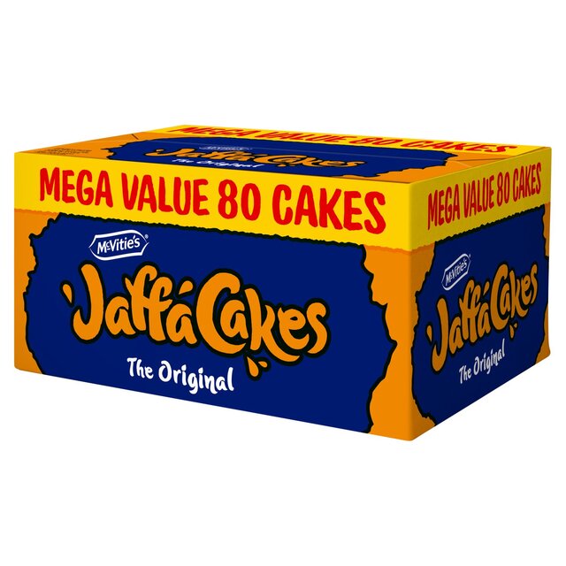 McVitie's Jaffa Cakes Original Biscuits Mega Pack 80 per pack