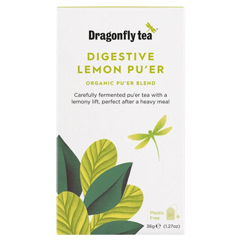 Dragonfly Digestive Lemon Pu'er 20 per pack
