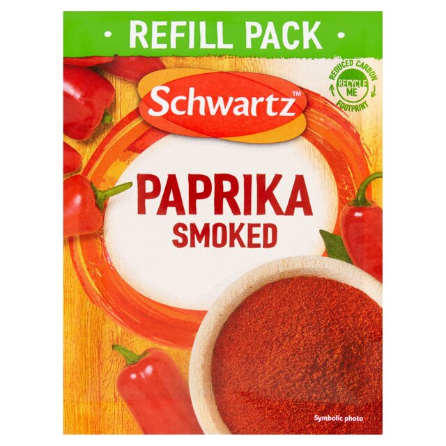 Schwartz rauchte Paprika Refill Pack 32g