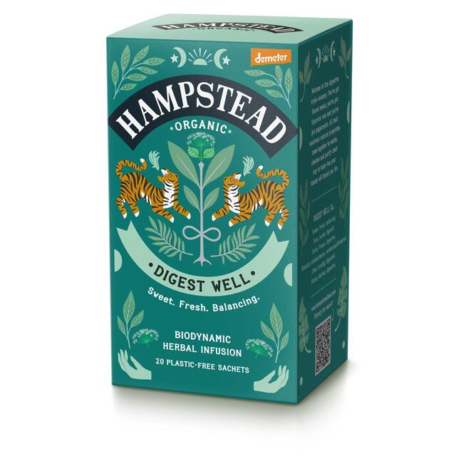 Hampstead Tea Digest Well Tea Bags 20 per pack