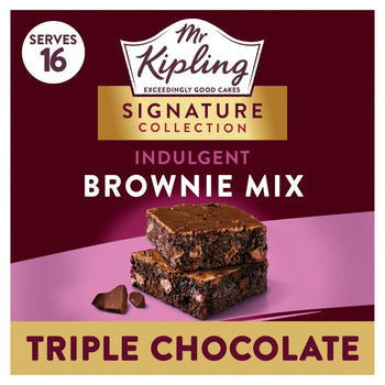 Mr Kipling Signature Triple Choc Brownie Mix 368g