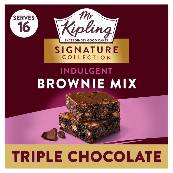 Mr Kipling Signature Triple Choc Brownie Mix 368g