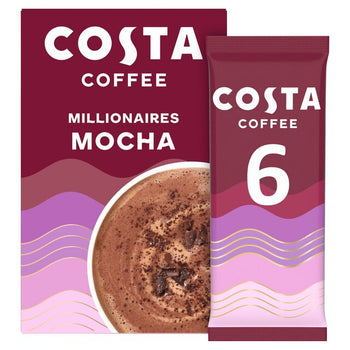 Costa Millionaires Mocha Sachets 6 per pack