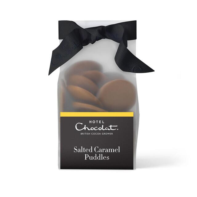 Hotel Chocolat Salted Caramel Chocolate Puddles 115g