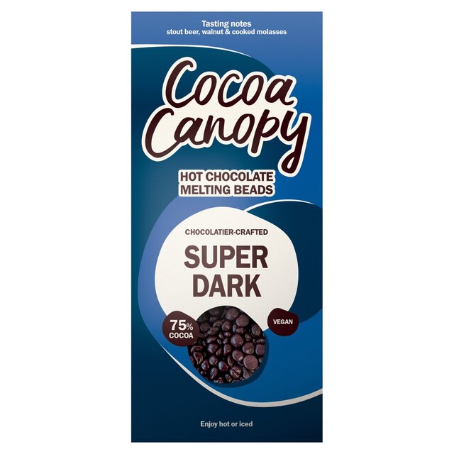 Cocoa Canopy Super Dark Hot Chocolate Beads 225g