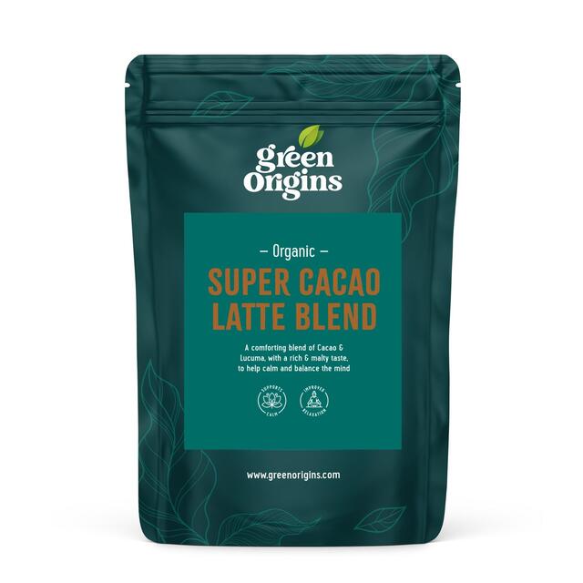 Green Origins Organic Super Cacao Hot Chocolate Blend 100g