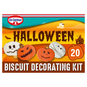 Dr. Oetker Halloween Pumpkin & Skull Biscuit Decorating Kit 484g