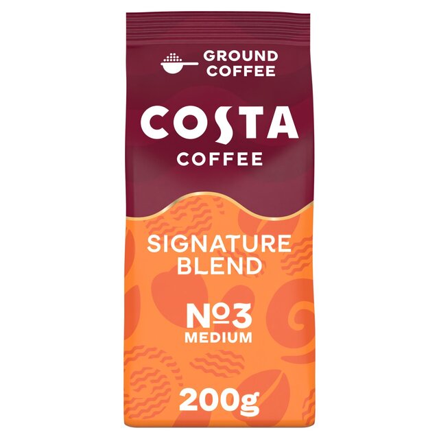 Costa Signature Blend Ground Coffee 200g