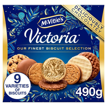 McVitie's Victoria Chocolate Biscuits Christmas Selection 490g