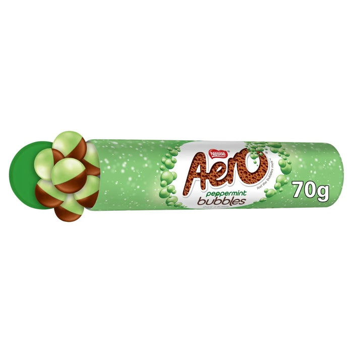 Aero Bubbles Peppermint Mint Chocolate Tube 70g
