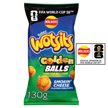 Wotsits Golden Balls Smokin' Cheese 130g