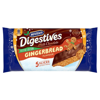 McVitie's Digestives Gingerbread Slices Cake Bars 5 per pack
