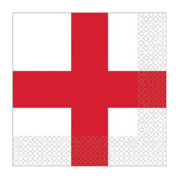 Unique Party England Flag Napkins 16 per pack