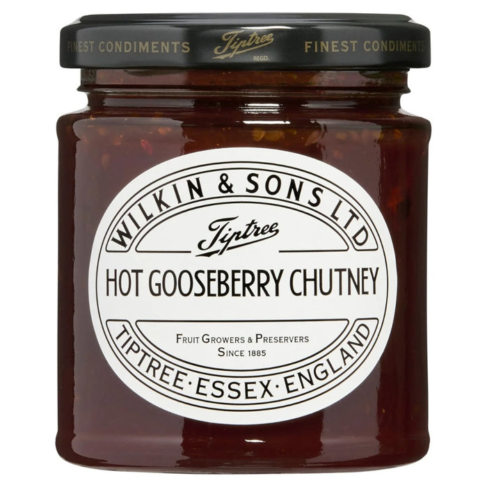 Tiptree Hot Gooseberry Chutney 230g
