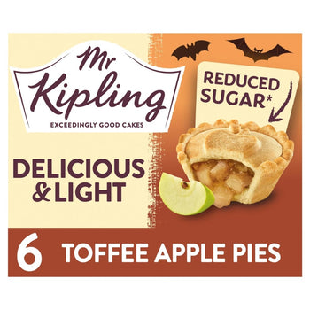 Mr Kipling Tartes aux pommes et au caramel, paquet de 6