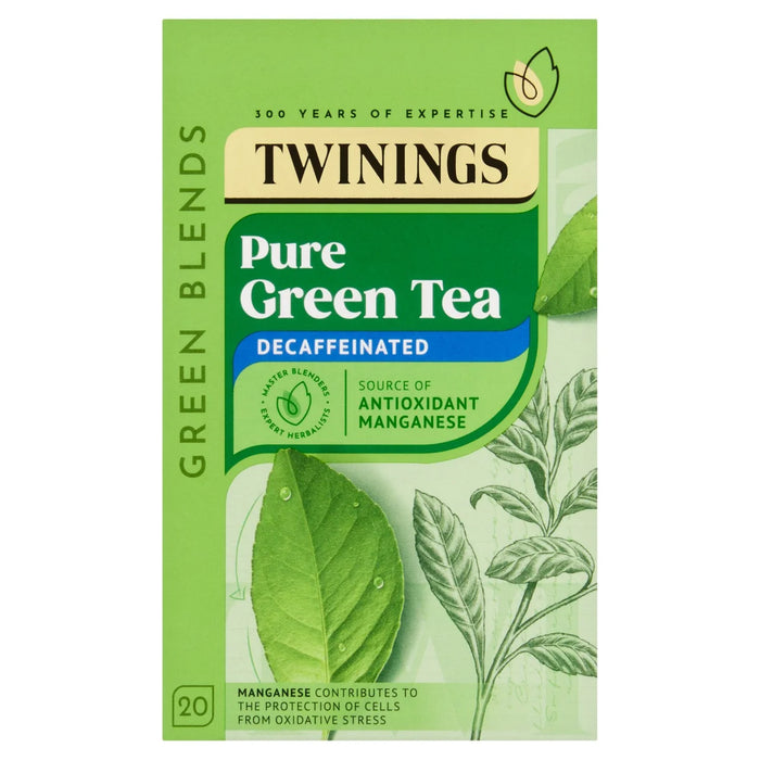Twinings Tè Verde Decaffeinato 20 per confezione