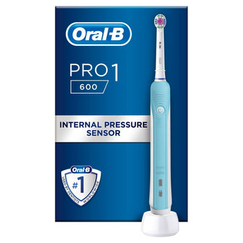 Spazzolino elettrico ricaricabile Oral-B Pro 600 3D bianco