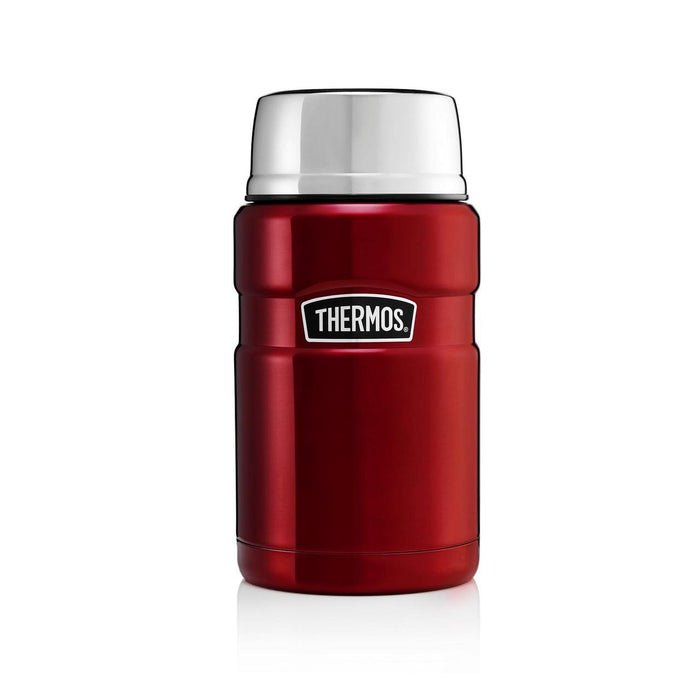 Thermos frasco de comida rey inoxidable Red 710ml