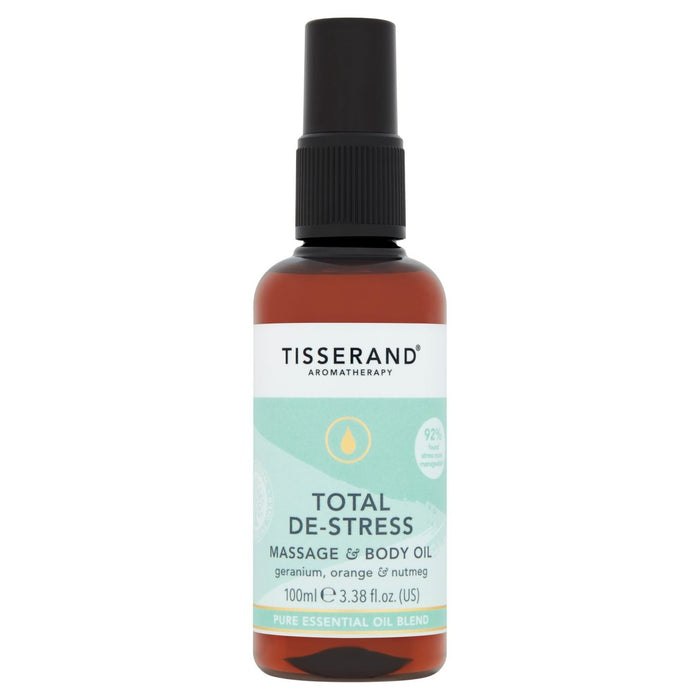 TISSER ET MASSAGE TOTAL DE STRESSE ET HUILE CORPOLLE 100ML
