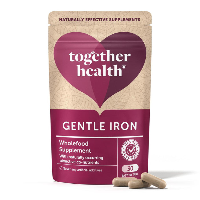 Together Gentle Iron with B Vitamins Vegetable Capsules 30 per pack