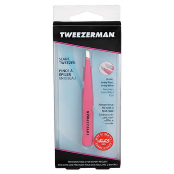 Pinzetta inclinata Tweezerman rosa
