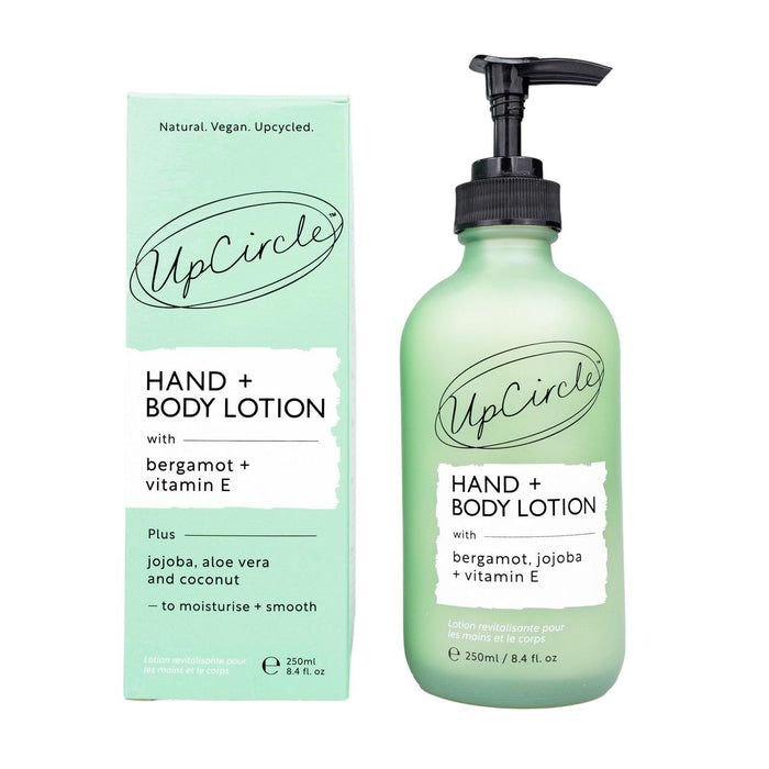 Upcircle Hand + Körperlotion mit Bergamotterwasser 250 ml