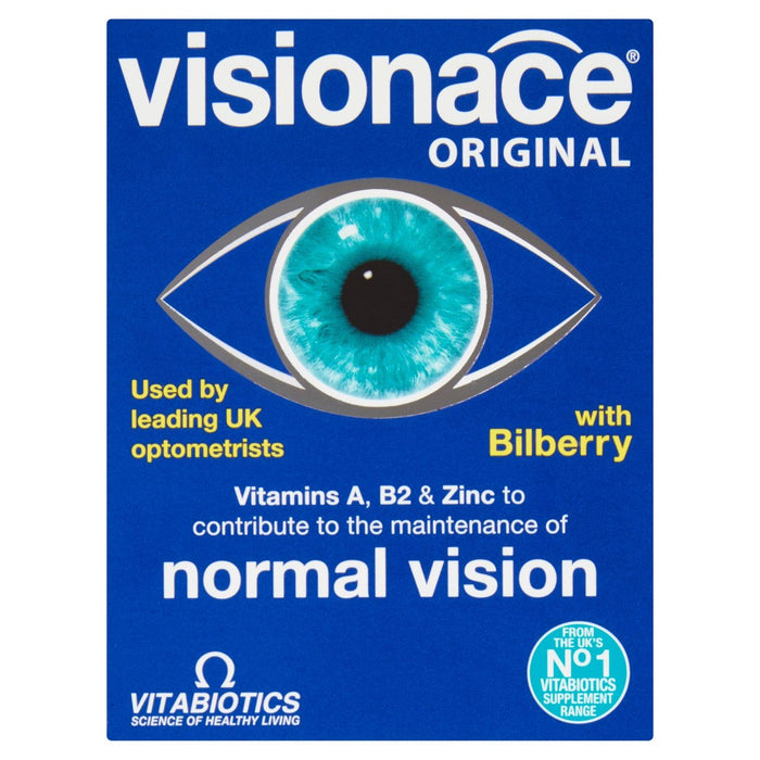 Vitabiotics Visionace Original Normal Vision tablets 30 per pack