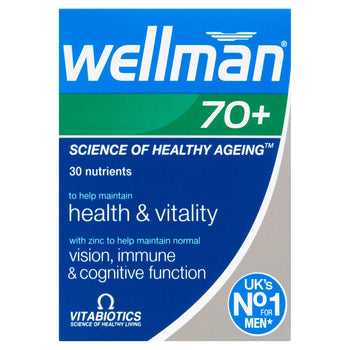 Vitabiotics Wellman 70+ compresse 30 per confezione