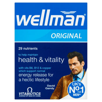 Vitabiotics Wellman Original Health & Vitality compresse 30 per confezione