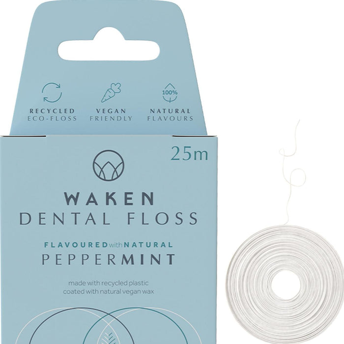 Waken Dental Floss Peppermint 16g
