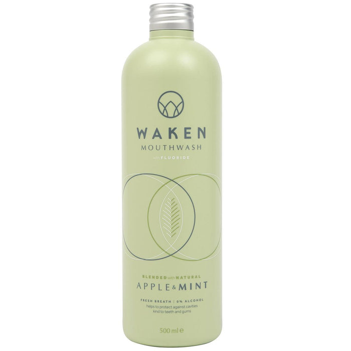 Waken Mouthwash Apple & Mint 500ml