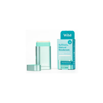 عبوة Wild Aqua Case وFresh Cotton & Sea Salt Deo Starter Pack 40 جم