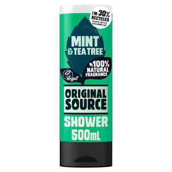 Fuente original Mint & Tea Tree Shower Gel 500ml