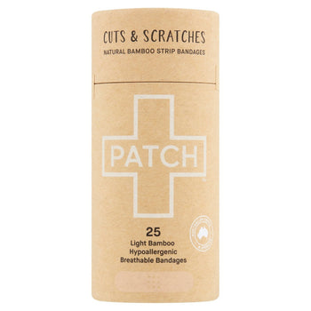 Patch Bamboo Sensitive Plasters Natural 25 per pack