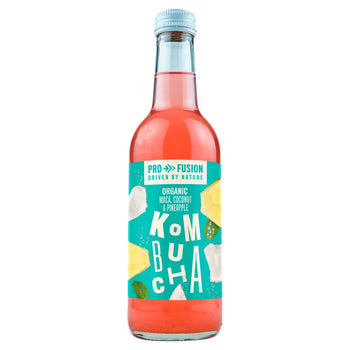 Profusión orgánica Kombucha Maca Coco y piña 330 ml