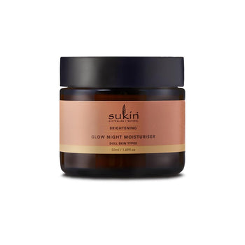 Crema idratante notturna illuminante Sukin 50 ml