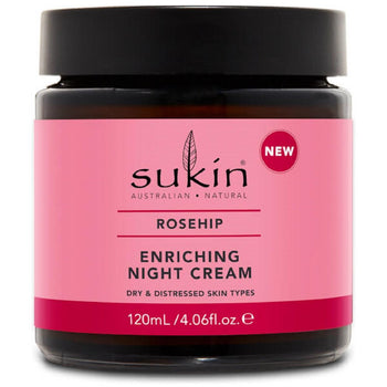 Crema notte naturale alla rosa canina Sukin 120ml