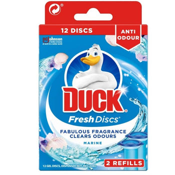 Duck Fresh Discs 2 Refills Marine 12 Discs - Special Offer