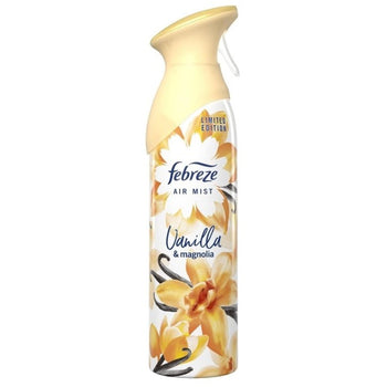 Febreze Air Mist Air Freshener Spray Vanilla & Magnolia Scent Limited Edition 300ml - Special Offer