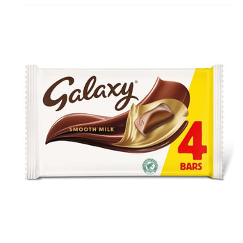 Galaxy Milk Chocolate 4 per pack