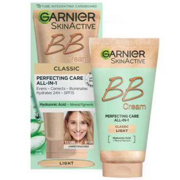 Garnier Classic Perfecting Care All-in-1 BB Cream SPF15 Light 50ml - Special Offer