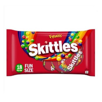 Skittles Chewy Sweets Funsize Bags Multipack 18 per pack