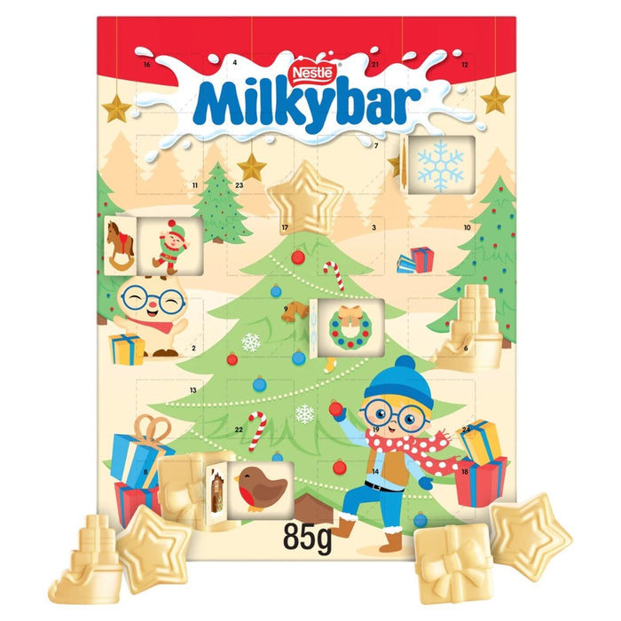 Milkybar White Chocolate Advent Calendar 85g