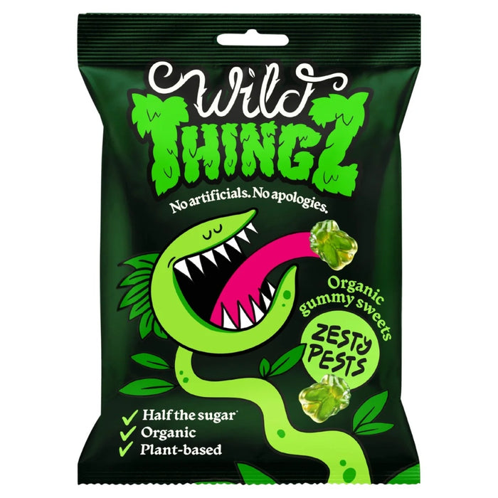 Wild Thingz Organic Sweets Zesty Pests 130g